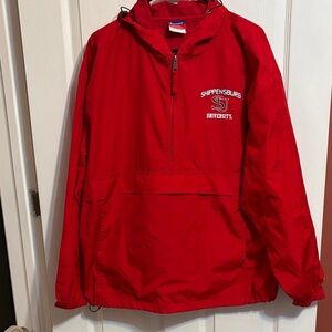 Red Shippensburg University Rainjacket